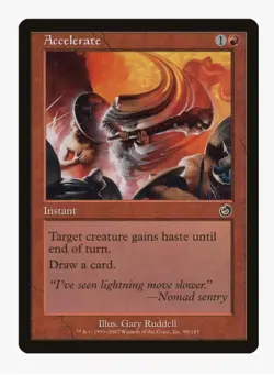 Accelerate | MTG Torment | Pauper Staple Combo Cantrip | LP - Image 1