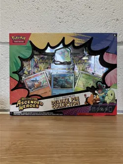 Pokemon TCG: Ascended Heroes Deluxe Pin Collection Brand New Sealed (FREE SHIP) - Image 1