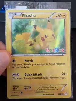 Pokemon TCG Pikachu - Toys R Us Promo - 26/83 - Sealed NM/M 💎⚡ - Image 2