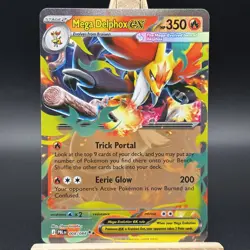 Mega Delphox ex - Pitch Black - Pokemon TCG - Near Mint - Image 2