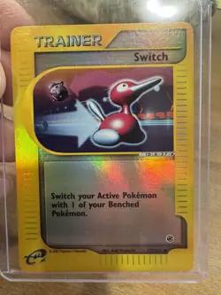 Switch Trainer Expedition Base Set 157/165 Reverse Holo Common Pokemon TCG - Image 1