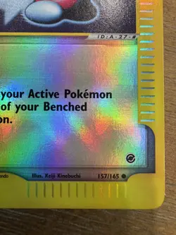 Switch Trainer Expedition Base Set 157/165 Reverse Holo Common Pokemon TCG - Image 5