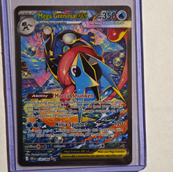 The Pokemon Company Mega Greninja EX 116/086 Chaos rising Ultra Rare FA Holo ENG - Image 1