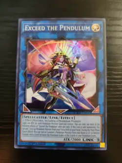 Exceed The Pendulum - AGOV-EN045 - Super Rare - 1st Edition - Yugioh - Image 1