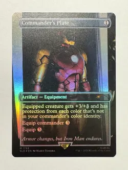 MTG - Commander's Plate - Marvel x Secret Lair SLD 1733 Mythic Rainbow Foil - Image 1