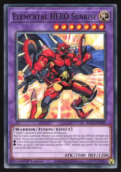Elemental HERO Sunrise - BLC1-EN155 - Common - 1st Edition Yugioh - Image 1