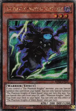 Yugioh MP24-EN039 - The Phantom Knights of Silent Boots - Quarter Century Secret - Image 1