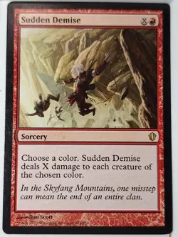 Sudden Demise - Commander: 2013- Magic the Gathering MTG Nice! - Image 1