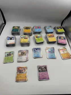 Bulk Lot Over 1000 Modern Asian Pokemon Cards Chinese Korean - Image 1