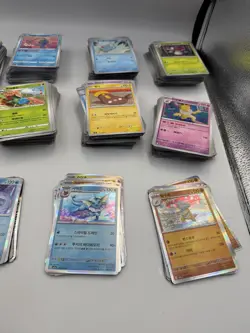 Bulk Lot Over 1000 Modern Asian Pokemon Cards Chinese Korean - Image 4