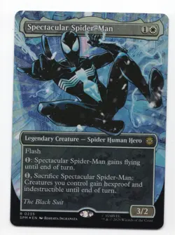 MTG: Magic Marvel's Spider-Man *Textured Foil* Spectacular Spider-Man (0235) - Image 1