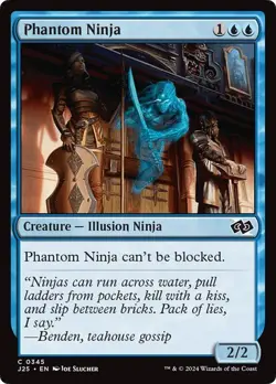 MTG - Phantom Ninja - J25 - Magic the Gathering - Image 1