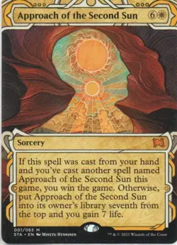 MTG: Strixhaven: Mystical Archives: Approach of the Second Sun: LP Condition - Image 1