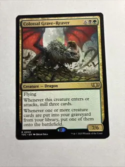 Colossal Grave-Reaver - Commander: Tarkir: Dragonstorm MTG Plus Bonus Rare!!! - Image 1