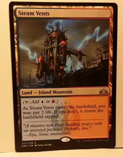 Steam Vents Guilds of Ravnica Rare Land Regular (257/259) English - Image 1