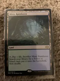 MTG Misty Rainforest Modern Horizons 2 250/330 Regular Rare - Image 2