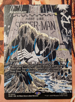 Reanimate - Marvel Universe: Spiderman - MTG Borderless Regular #20 NM - Image 1