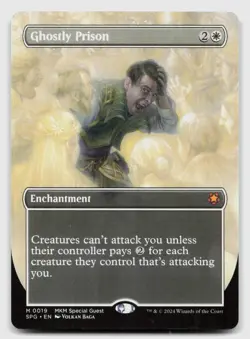 Ghostly Prison (Borderless) 19 Mythic Special Guests Magic: The Gathering NM - Image 1