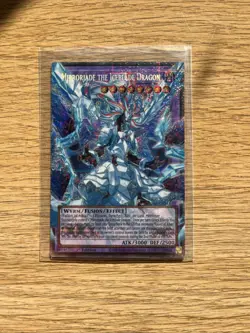 Yugioh| RA05-EN148 | Mirrorjade the Iceblade Dragon Extended Art Starlight Rare - Image 1