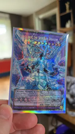 Yugioh | RA05-EN148 | Mirrorjade the Iceblade Dragon Extended Art Starlight Rare - Image 1