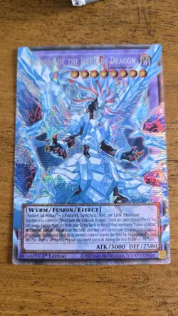 Yugioh | RA05-EN148 | Mirrorjade the Iceblade Dragon Extended Art Starlight Rare - Image 5