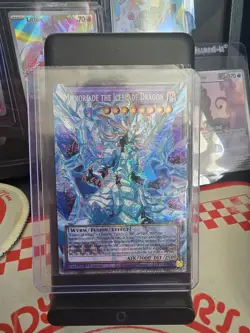 Yugioh | RA05-EN148 | Mirrorjade the Iceblade Dragon Extended Art Starlight Rare - Image 1
