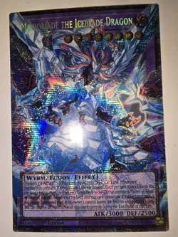 Yugioh | RA05-EN148 | Mirrorjade the Iceblade Dragon Extended Art Starlight Rare - Image 3