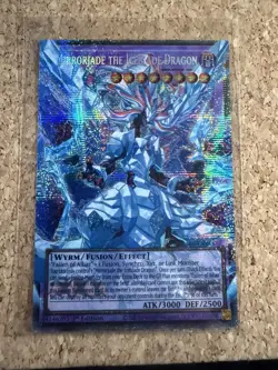 Yugioh | RA05-EN148 | Mirrorjade the Iceblade Dragon Extended Art Starlight Rare - Image 1