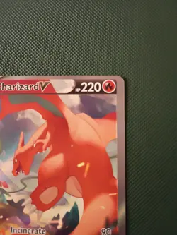 Charizard V (Alternate Full Art) 154/172 Swsh09: Brilliant Stars Holo Pokemon HP - Image 3