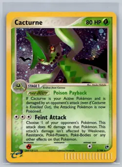 Cacturne 2/100 Holo Rare Sandstorm Pokemon Lightly Played - Image 1