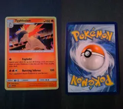 Typhlosion - SM185 Holo Promo Sun & Moon Promo Pokemon Lightly Played - Image 1