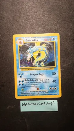 Gyarados 006/102 Base Set Holo Rare Vintage - Image 1