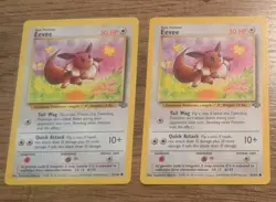 Pokemon TCG Eevee 51/64 Jungle Unlimited MP Wotc - Image 3