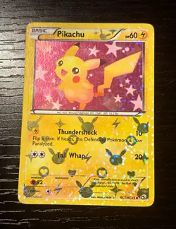 The Pokemon Company Pikachu Legendary Treasures RC7/RC25 Holo Uncommon 2013 Eng - Image 1