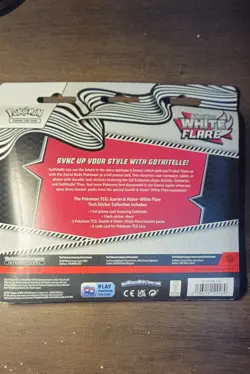 Pokemon TCG Scarlet & Violet—White Flare Tech Sticker Collection - Sealed - Image 2