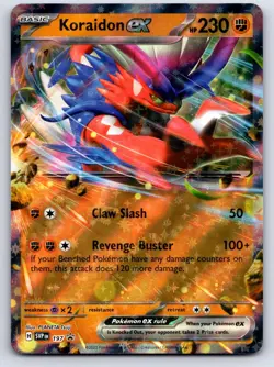 Koraidon ex 197 Holo Promo Scarlet & Violet Promo Pokemon Near Mint - Image 1
