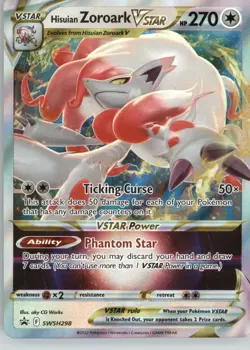 Hisuian Zoroark VSTAR SWSH298 Holo Promo Sword & Shield Promo Pokemon Near Mint - Image 1