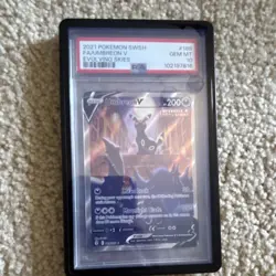 Pokemon 2021 Evolving Skies Umbreon V #189 PSA 10 Alt Full Art Holo - Image 1