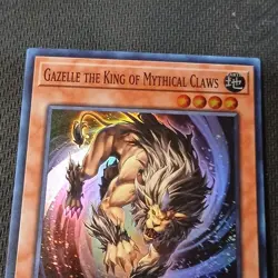 Konami Yu-Gi-Oh! Gazelle the King of Mythical Claws DUNE-EN003 1st Ed Foil SR - Image 3