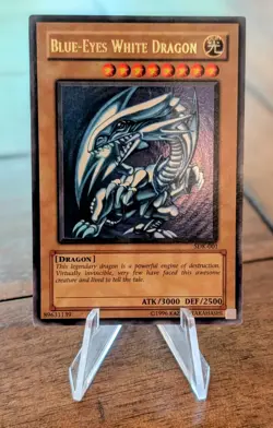 Yu-Gi-Oh! Blue-Eyes White Dragon SDK-001 (1996 Kazuki Takahashi) - Image 1
