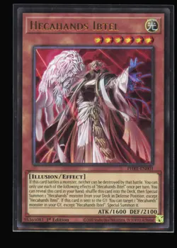 Hecahands Ibtel PHRE-EN001 Ultra Rare 1st Edition Yu-Gi-Oh NM - Image 1