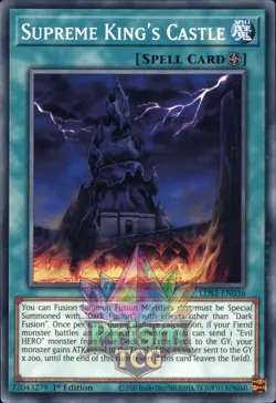 1st Ed Supreme King's Castle LDS3-EN036 Yugioh - Image 1
