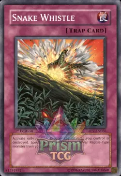 1st Ed Snake Whistle TAEV-EN066 Yugioh - Image 1