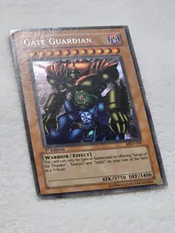 2002 YU-GI-OH! 1ST EDITION GATE GUARDIAN METAL RAIDERS #MRD-000 RARE - Image 3