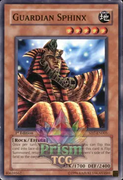 1st Ed Guardian Sphinx SD7-EN005 Yugioh - Image 1