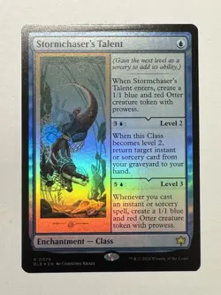 MTG - Stormchaser's Talent - Bloomburrow BLB 0075 Rare Foil - Image 1