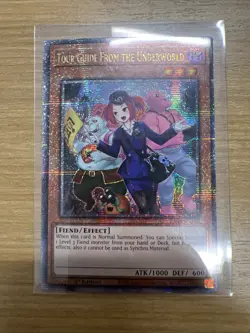 Yu-Gi-Oh! Tour Guide from the Underworld RA04-EN157 Quarter Century Secret Rare - Image 1