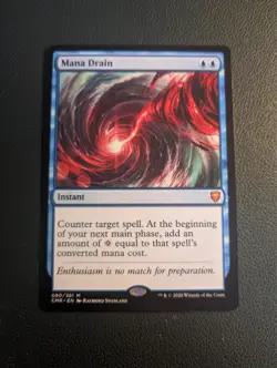 Magic The Gathering (MTG) Mana Drain Commander Legends (CMR) NM - Image 1