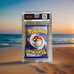 Pokemon 2000 Team Rocket Dark Gyarados 1st Edition Holo 8/82 PSA 9 English - Image 2