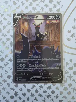 Umbreon V (Alternate Full Art) 189/203 Evolving Skies Holo Pokemon Card NM-MINT - Image 1